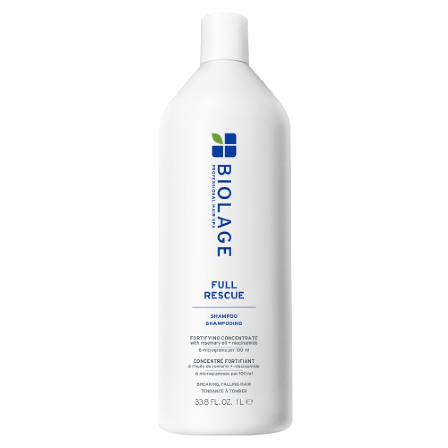 Biolage Full Rescue Shampoo - Fortifies & Strengthens for Stronger Hair, Longer Lengths in 4 weeks*, Instantly Fuller-Looking Hair, Rosemary Oil Beauty and Personal Care Biolage Default Title
