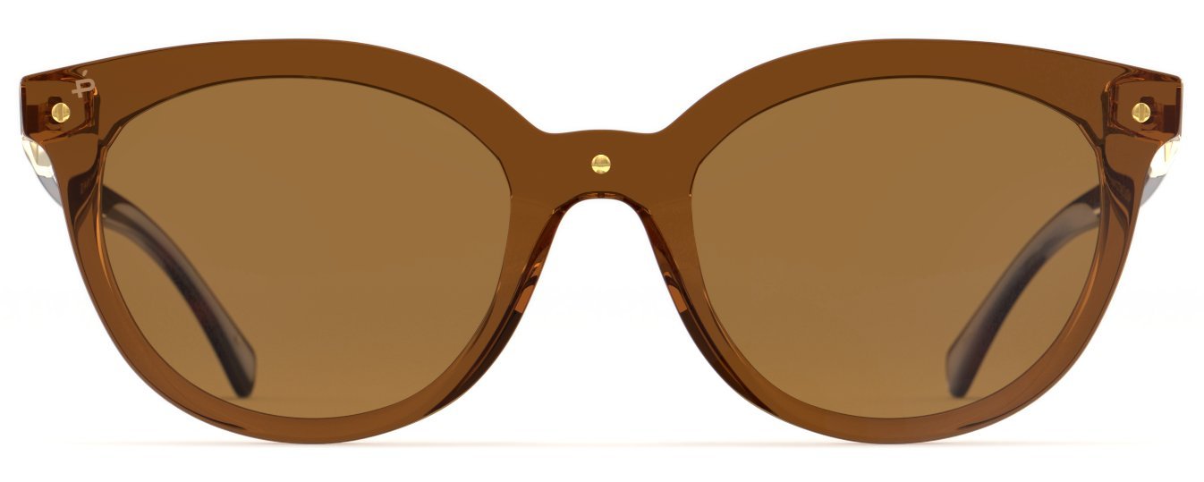PRIVÉ REVAUX Places We Love Collection The Casablanca Polarized Designer Cat-Eye Sunglasses RandM Colab