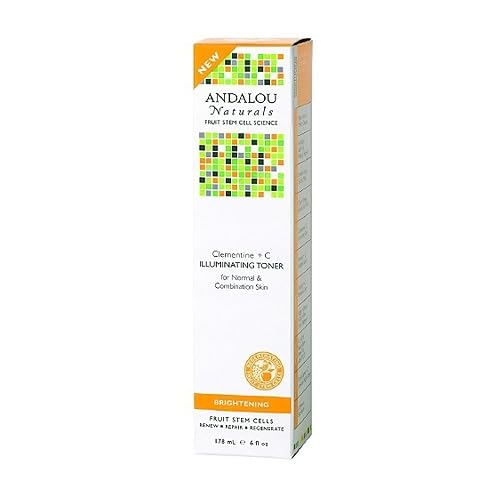 Andalou Naturals Toner Clemntne+C Illum 6 Fz