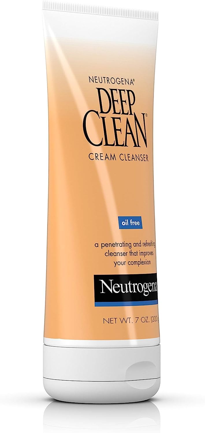 Neutrogena Deep Clean Cream Cleanser 7 oz (Pack of 12)