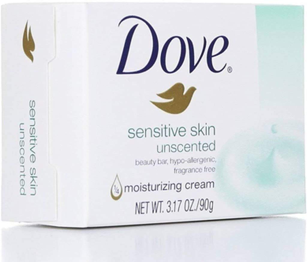 Dove Bar Soap for Sensitive Skin 3.17 oz (Pack of 3)