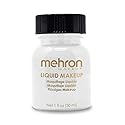 Mehron Makeup Liquid Makeup | Face Paint and Body Paint Perfect for Halloween, Cosplay I Air Brush Compatible (1 oz)