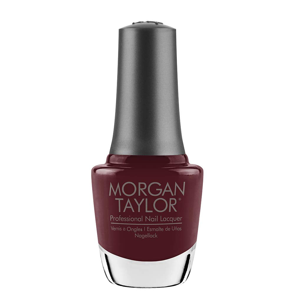 Morgan Taylor Nail Lacquer (A Little Naughty) Purple Professional Lacquer, Vibrant, Chip-Resistant, Fast-Drying, Long-Lasting, High-Shine, Perfect Beauty & Personal Care Morgan Taylor