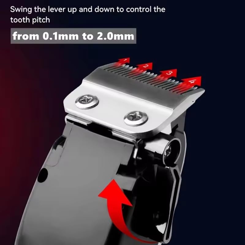QDKVTNDJZ Men's Haircut Machine LCD Cordless&Corded Barber Clippers for Hair Cutting & Grooming Rechargeable Beard Trimmer Beauty and Personal Care QDKVTNDJZ
