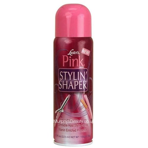 Luster's Pink Stylin' Shaper Spray, 7.5 Ounce