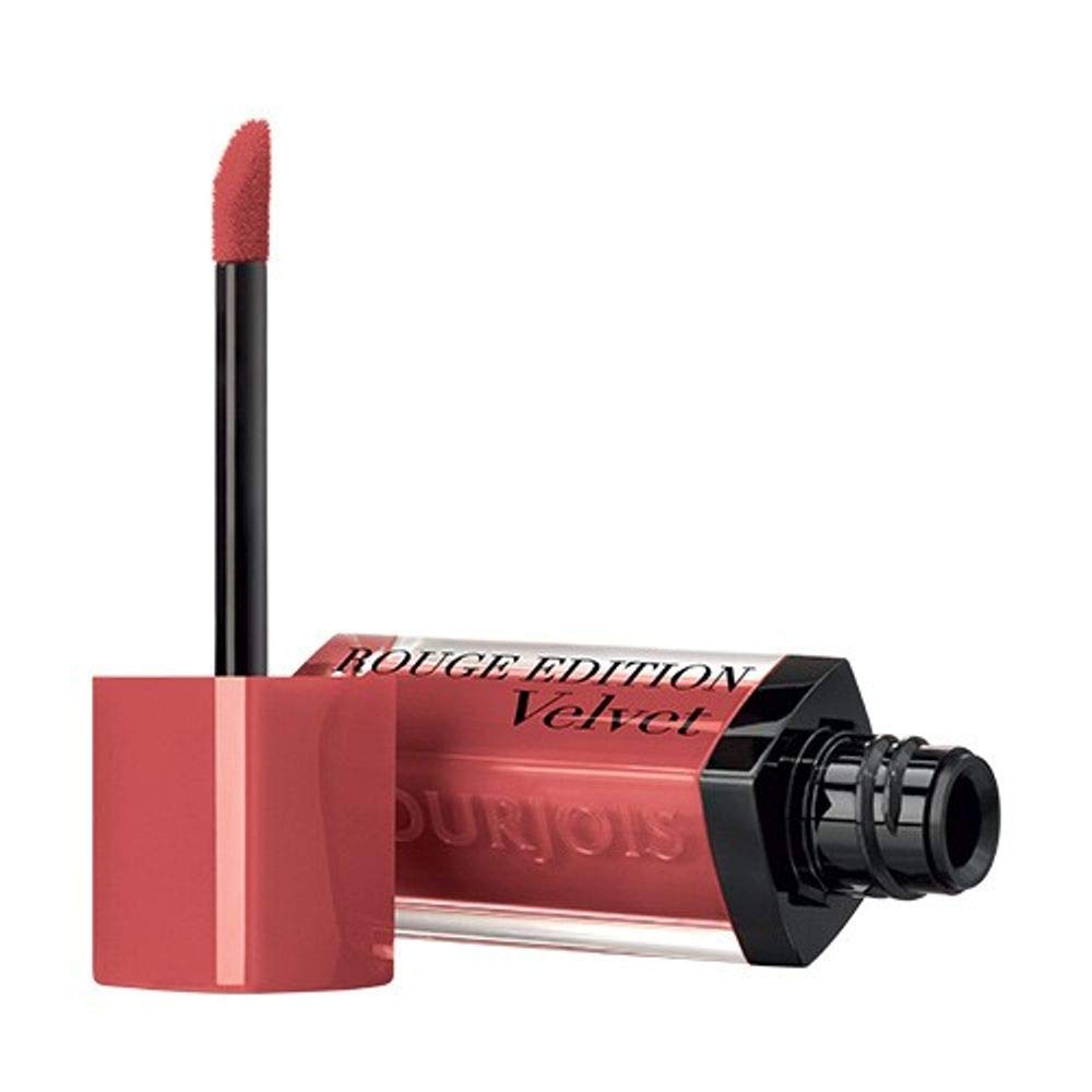 Bourjois Paris Rouge Edition Velvet Lipstick 7.7ml, 04 Peach Club, 1 Count