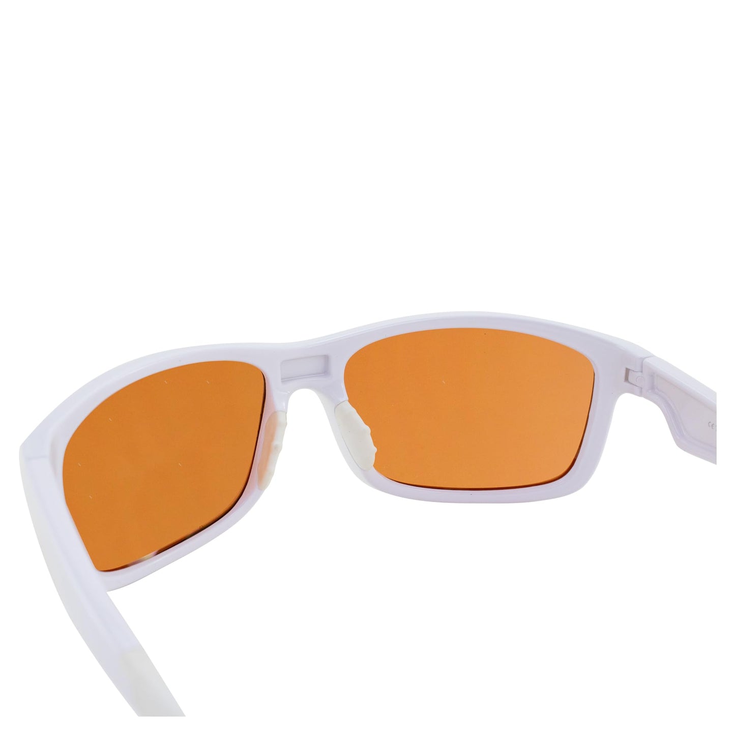 Maxx Retro 2.0 Sport Fashion Sunglasses White Frame with High Definition Amber Lens