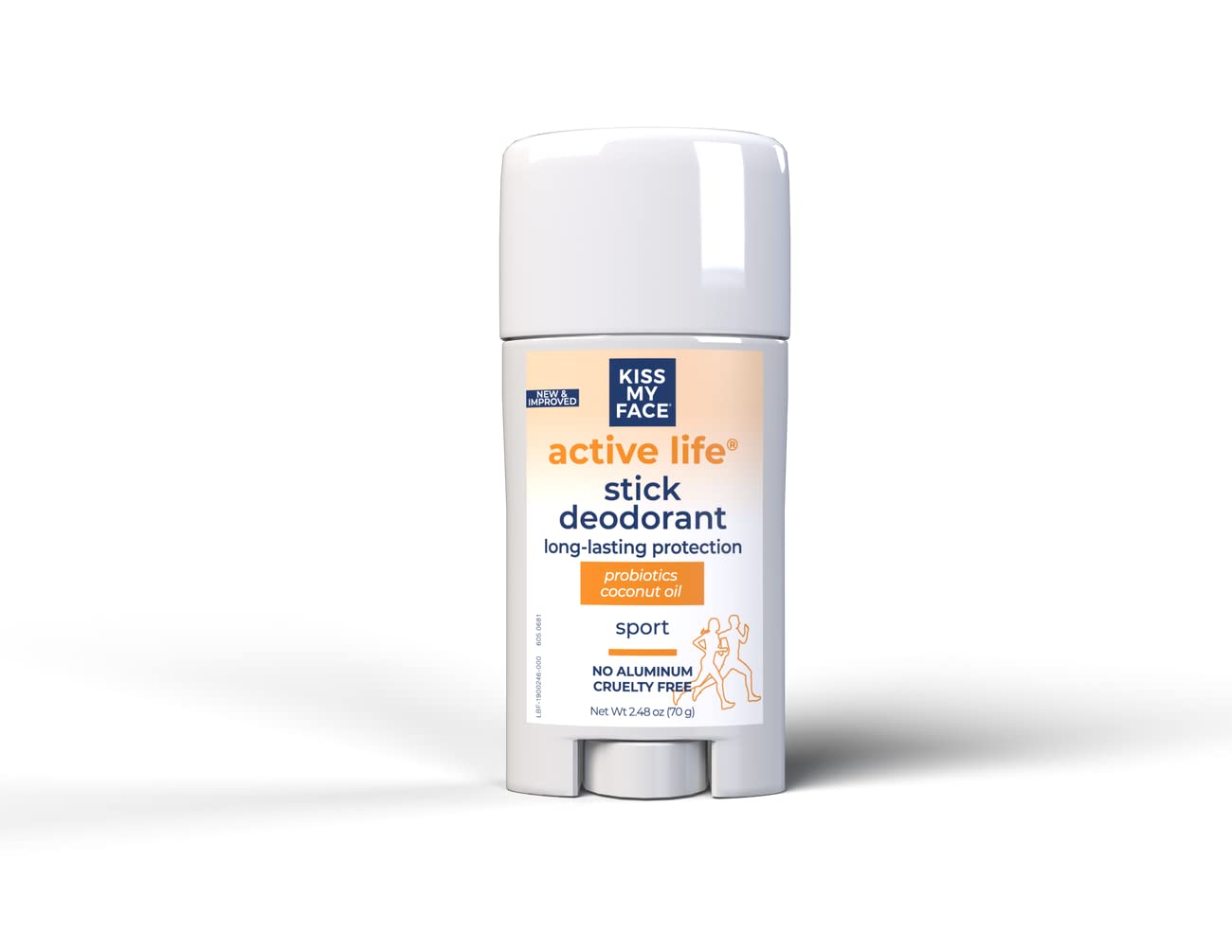 Kiss My Face Deodorant Stick Active Life Sport 2.48 Ounce (73ml) (2 Pack) Beauty and Personal Care Kiss My Face