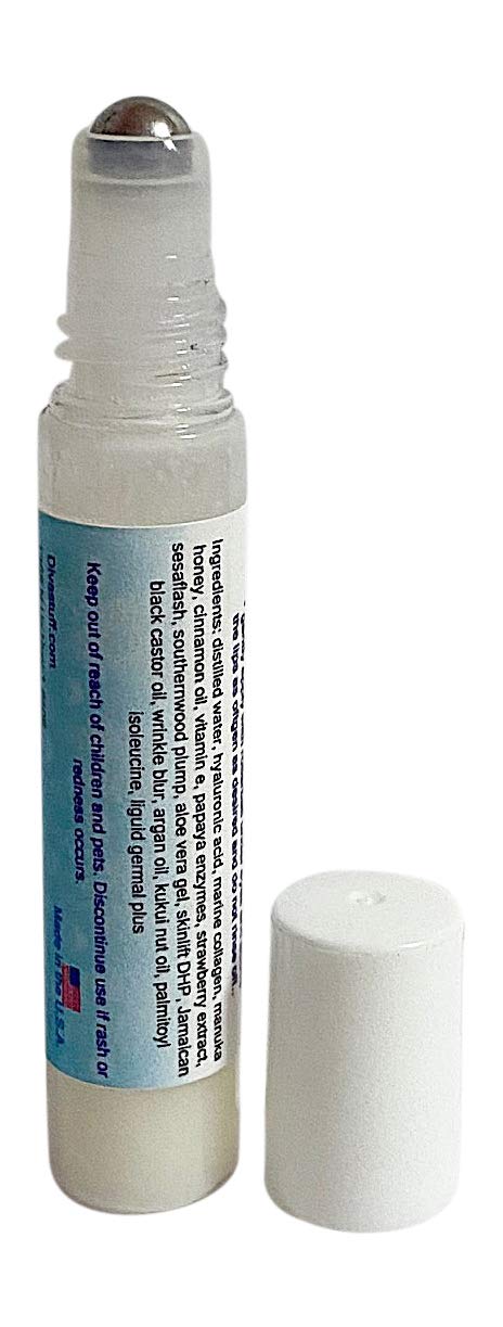 Diva Stuff Under/Upper Under Eye and Above The Lips Wrinkle Treatment, New and Improved Formula, With Manuka Honey, Hyaluronic Acid, Argan Oil
