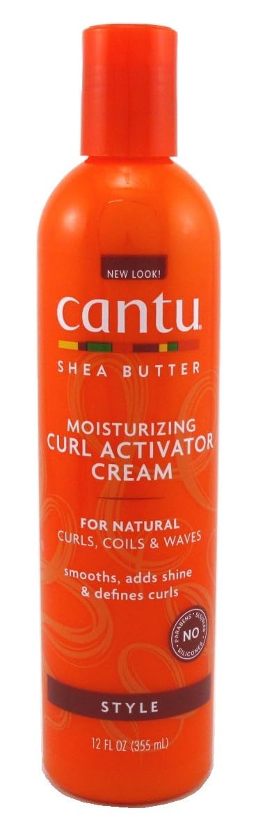 Cantu Natural Hair Curl Activator Cream 12 Ounce (354ml) (3 Pack)