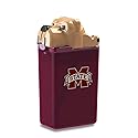 FUNTOPS Reusable Water Bottle | Officially Licensed NCAA Sports Bottle |BPA Free | Dishwasher Safe | Mississippi State University | Bully Mascot