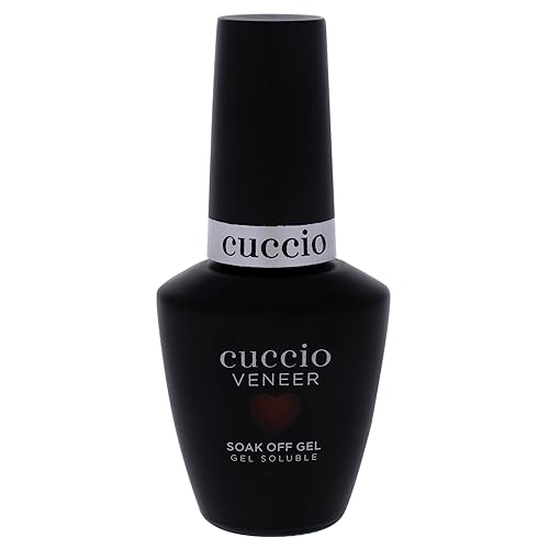 Cuccio Colour Veneer Nail Polish-Triple Pigmentation Technology-Polish Free Soak Off Gel-For Manicures And Pedicures-Full Coverage-Long Lasting High