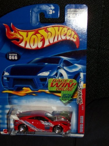 Hot Wheels 2002 066 66 Tuners Series Toyota Celica Red 1:64 Scale