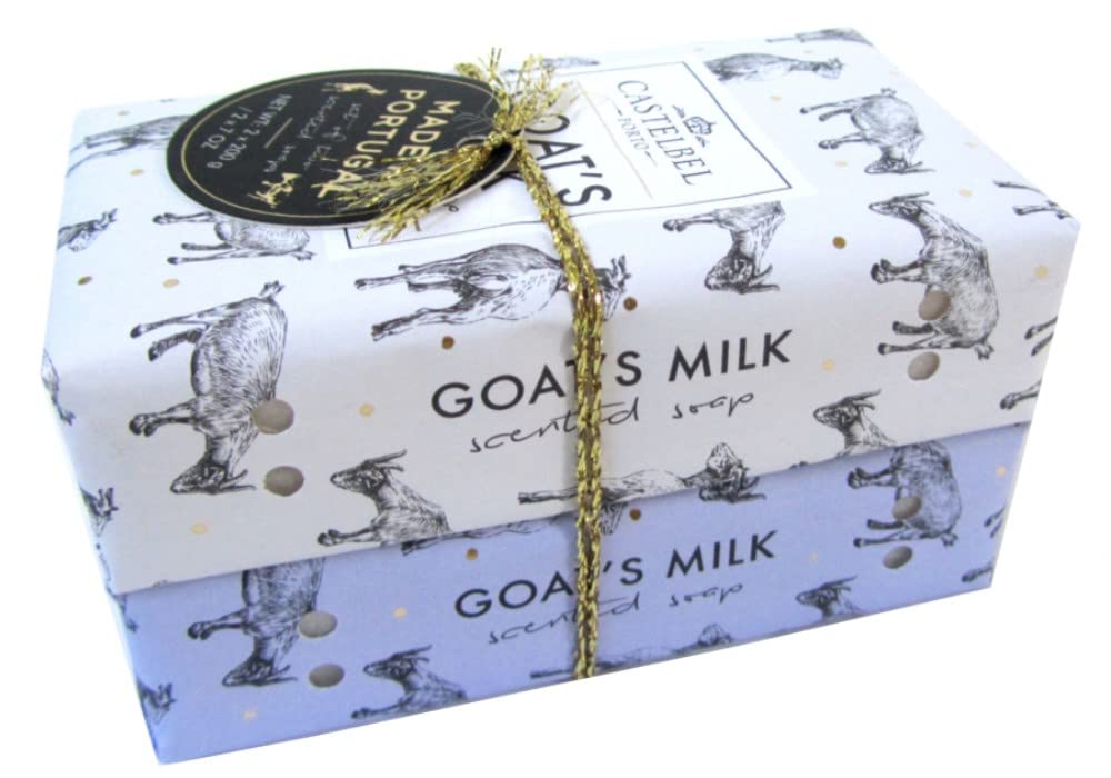Castelbel Porto - Goat's Milk - Gift Set of Two Scented Bath Soap (2 x 7 oz.)