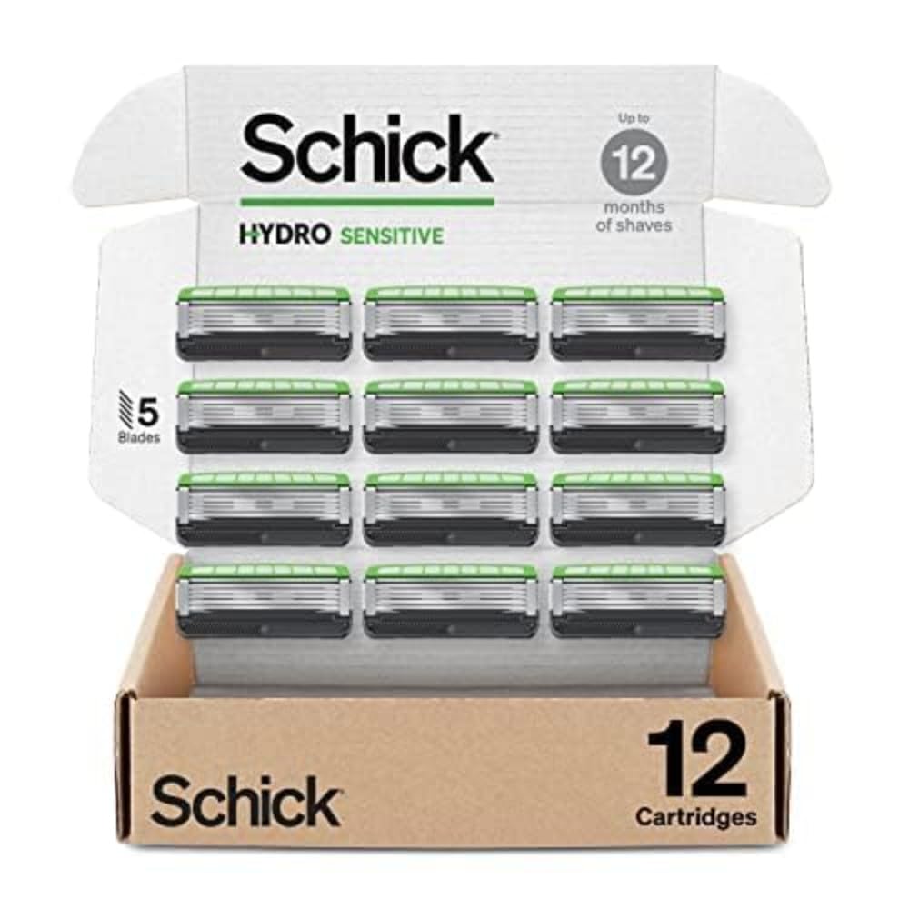 Schick Hydro Sensitive Razor Blades Refills, 12ct Beauty and Personal Care Schick
