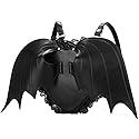 RainboSee Women Punk Backpack Novelty Bat Wing Daypack Purse Gothic Lace Shoulder Bag Black