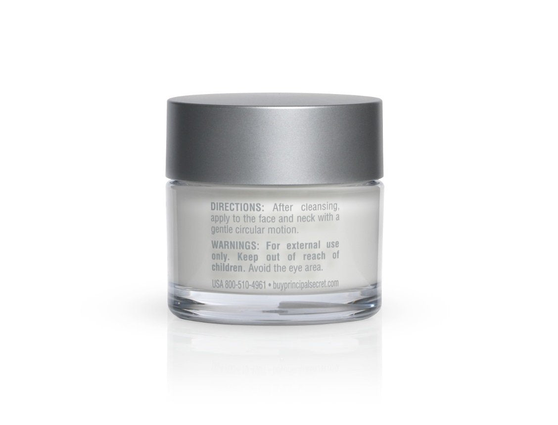 Principal Secret - Reclaim with Argireline - Ultra Cultured Cream - Hydrating Moisture For Extreme Dry Skin - 1.41 Ounces