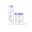 Lendan Anti-Yellow Kit with Blue Pigments, Blue Charge Shampoo 300ml + Re-Charge Mask 500ml