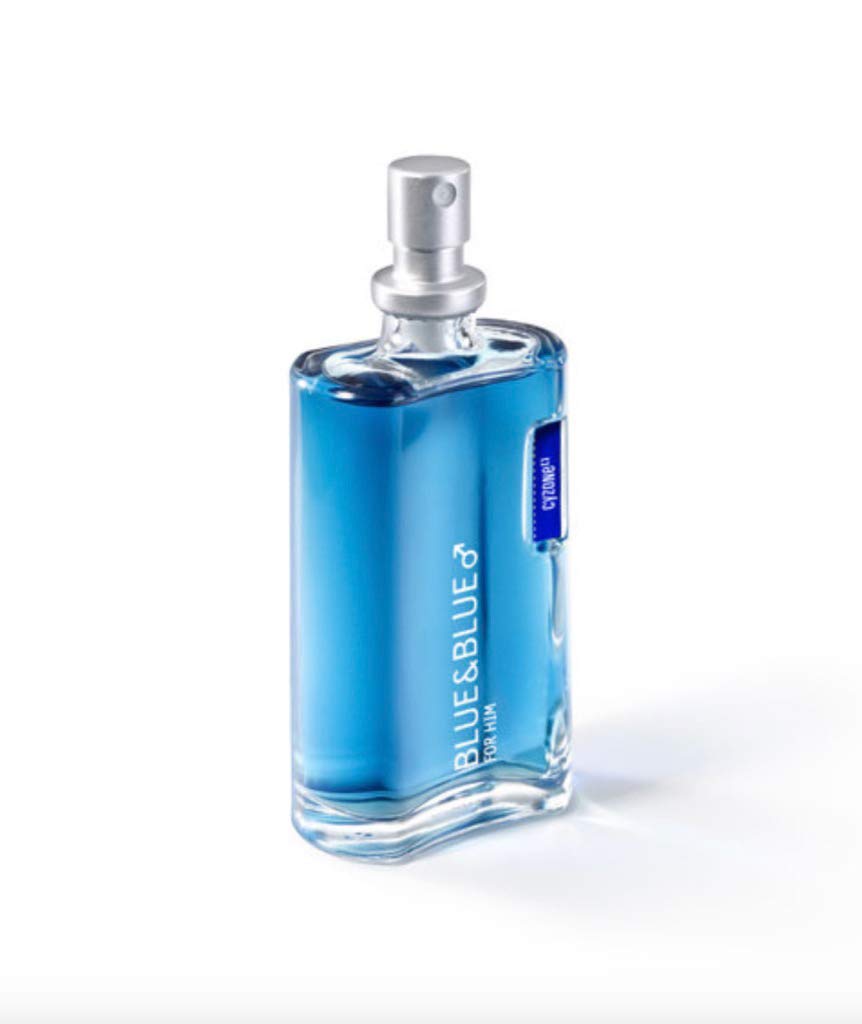 Cyzone Blue & Blue Eau de Parfum for Her and Eau de Toilette for Him Set, 2.5 fl. oz. Each