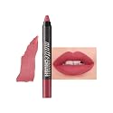 VASANTI Matte Crush Lipstick Pencil (Blushing) | Long-Lasting, Water-Resistant Lip Liner Pencil that Won’t Smudge | Highly Pigmented, Soft Matte Lip