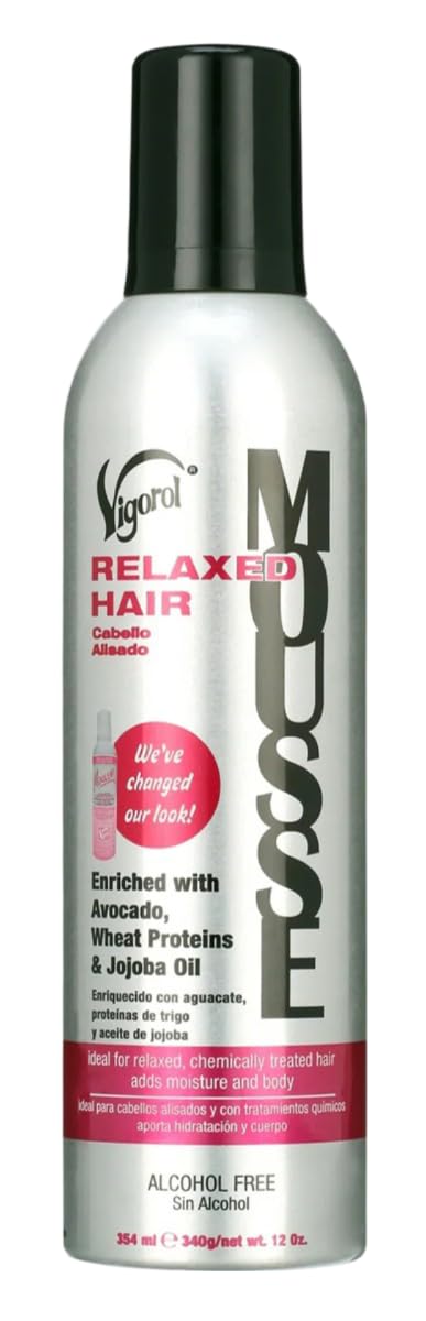 Vigorol Mousse - Relaxed 12 oz. (Pack of 2)