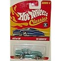 Hot Wheels 1969 Corvette Stringray Classics Series 3 #22 Red Line Scattered Chrome 1/64 Scale Collector