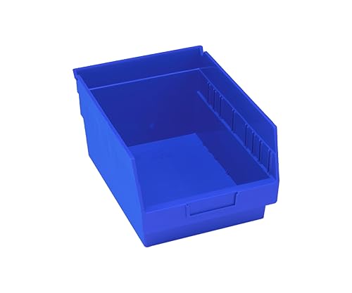 QUANTUM STORAGE SYSTEMS QSB207BL STORE-MORE Part Organizer Blue Bins 12" L x 9" W x 6" H 20 Pack