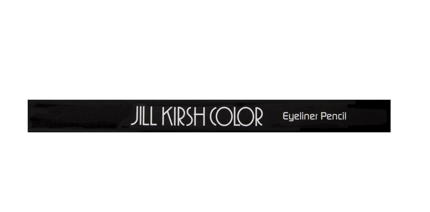 Jill Kirsh Color Eyeliner Pencil: Smooth Application - Quality Wood Pencil - Blend or Smudge for Natural Look - Waterproof Cap - Sharpener Not