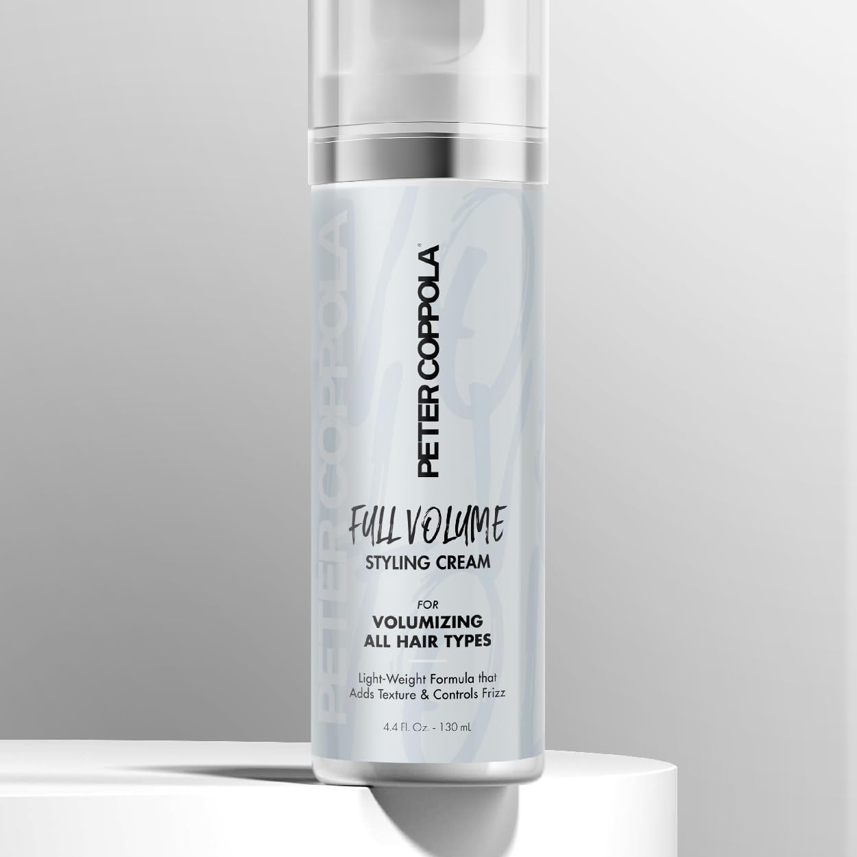 Peter Coppola Full Volume Styling Cream - Volumizing Lightweight Blow Dry Cream for Thickening, Adding Volume and Styling for All Hair Types (4.4 Fl