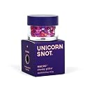 UNICORN SNOT Macro Face & Body Glitter | Cosmetic Grade Large-Particle Loose Glitter | Safe for Face, Easy Application & Removal - Zinnia (Pink)