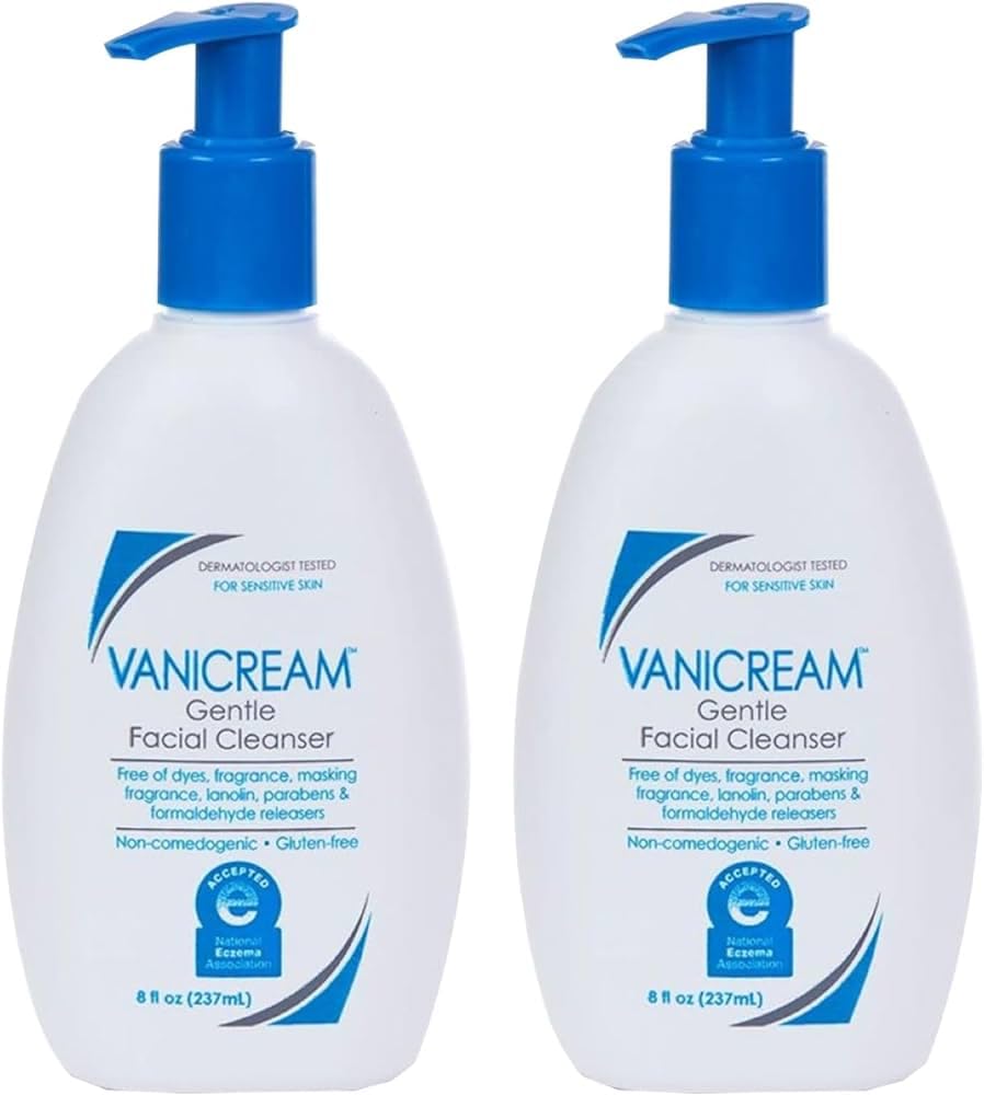 Vanicream Facial Cleanser 8 Fl Oz / 237 Ml (Pack of 2)