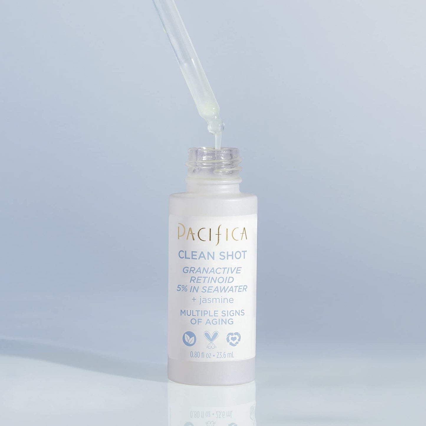 Face Serum by Pacifica - Clean Shot Granactive Retinoid 5% Solution - Anti-Aging Facial Serum with Advanced Retinoid Complex for Fine Lines & Smoother