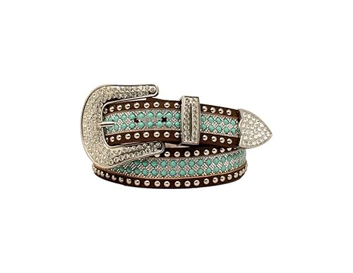 M&F Western Angel Ranch Turquoise Stones Brown MD