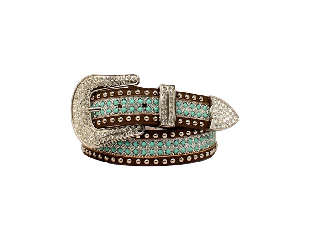 M&F Western Angel Ranch Turquoise Stones Brown MD