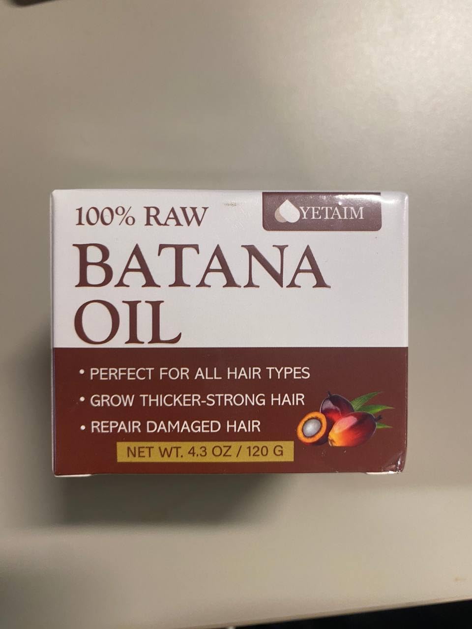 YETAIM Batana Oil for Hair Growth: 100% Natural Batana Oil Sourced from Honduras - Dr. Sebi Batana Oil