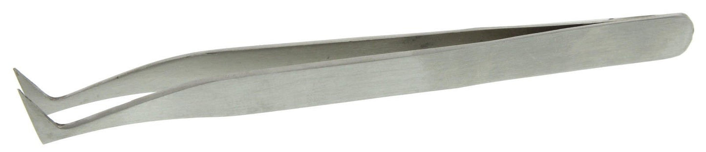 SE 4-3/4" Slanted Point Tweezers - 6 TW Beauty and Personal Care SE