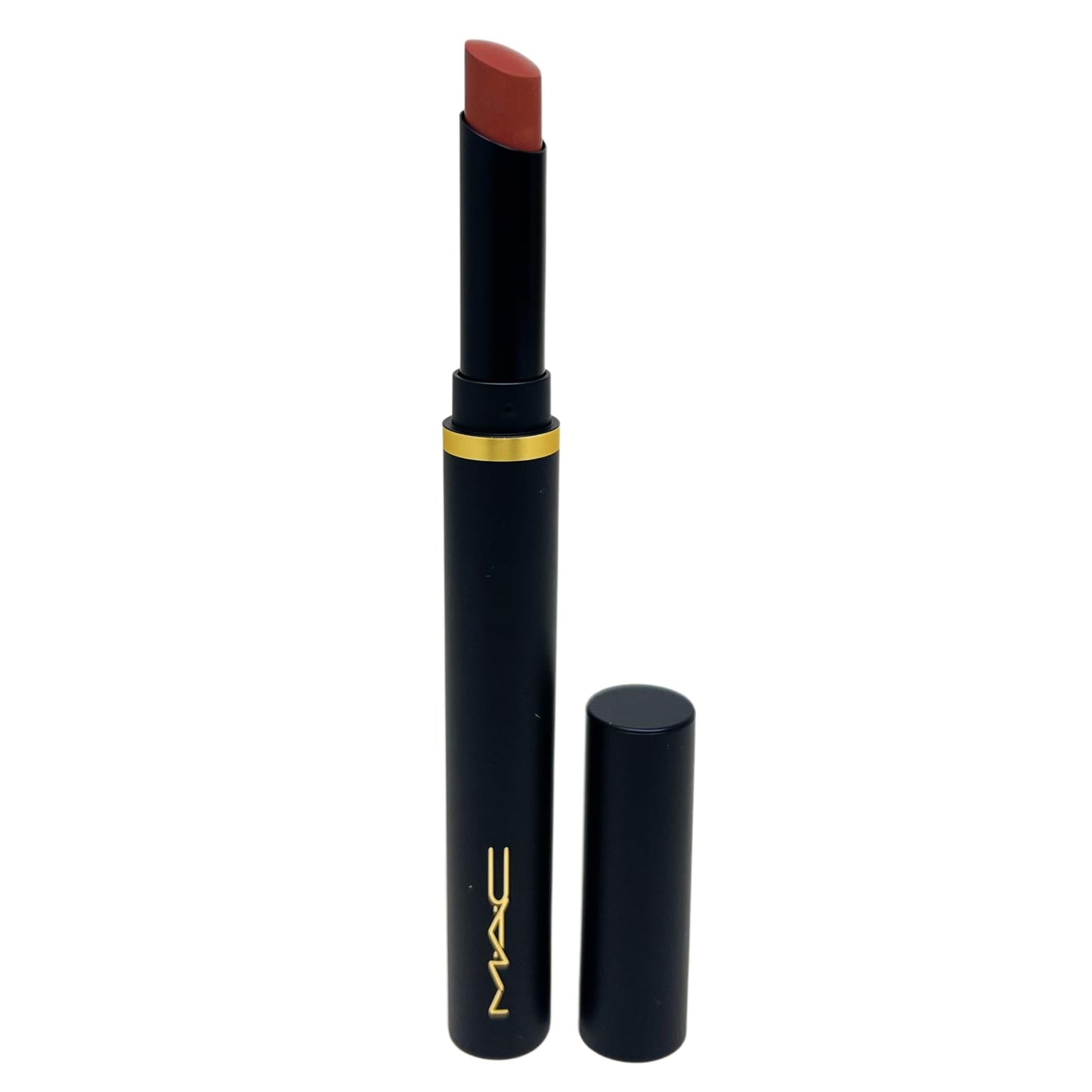 M·A·C Cosmetics Powder Kiss Velvet Blur Slim Stick Lipstick - 883 Spice World (0.07 oz / 2 g)