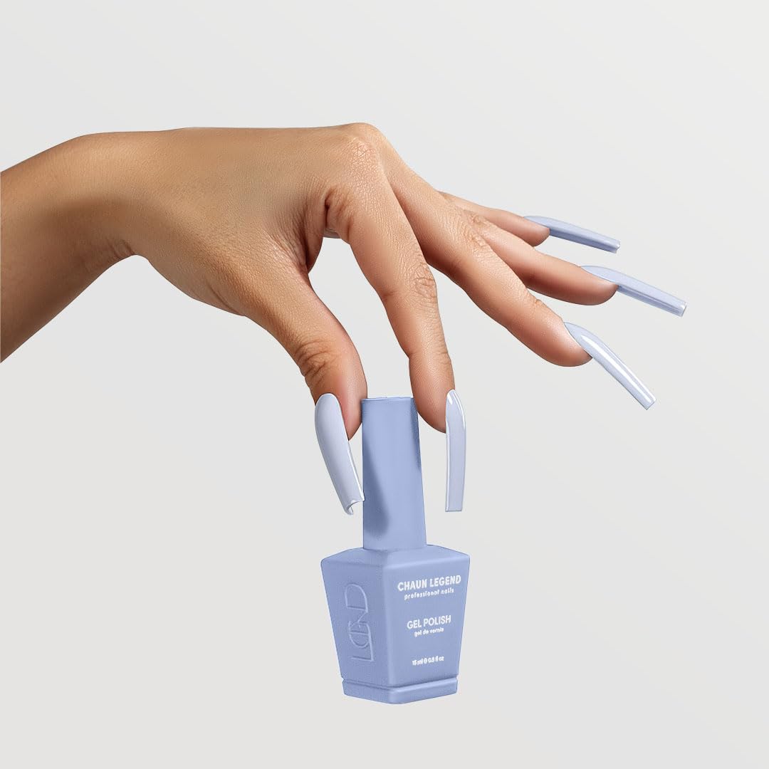 Chaun Legend UV Gel Nail Polish, 0.5 Ounce Long Lasting Salon Quality, Bubble Free Professional Manicures, Quick Dry, High Shine, Voilà LG5047 (pastel Beauty & Personal Care Chaun Legend Professional Nails