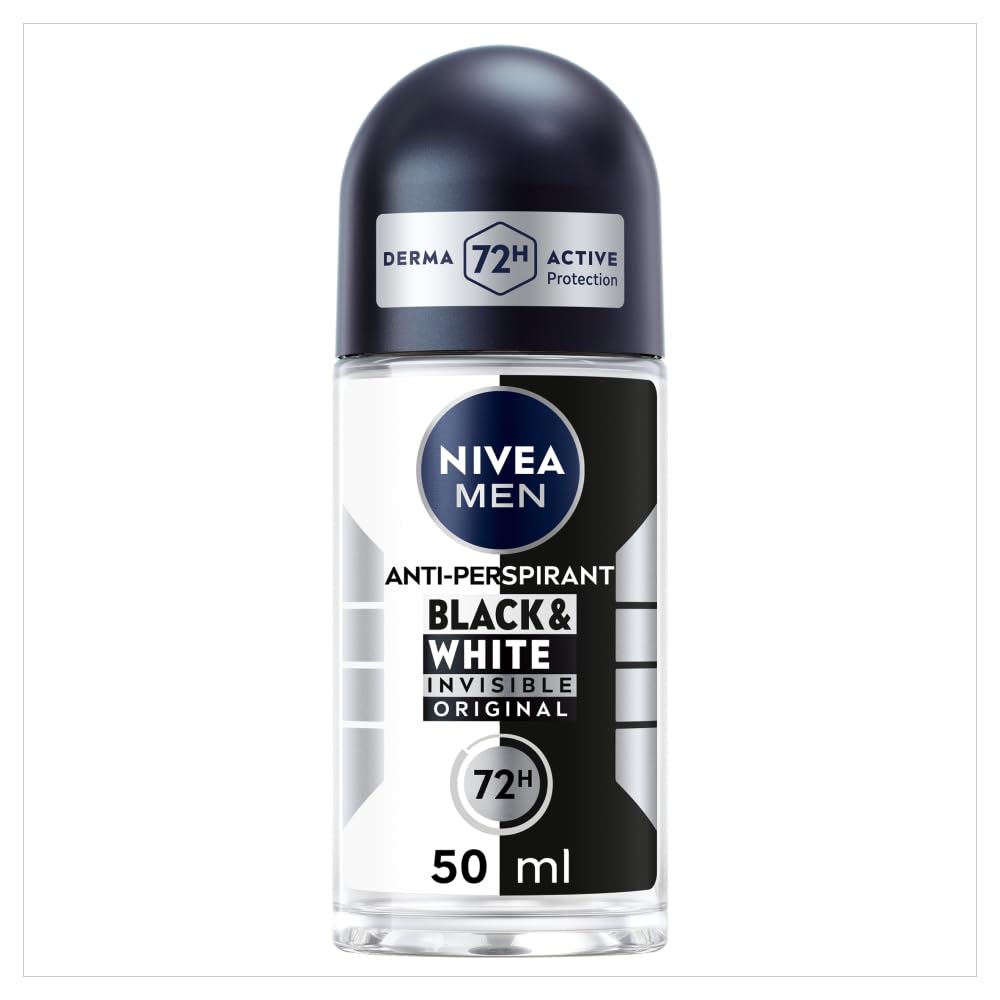NIVEA 48h Deodorant Roll-on Roll on Invisible for Black&white Anti Perspirant 50ml