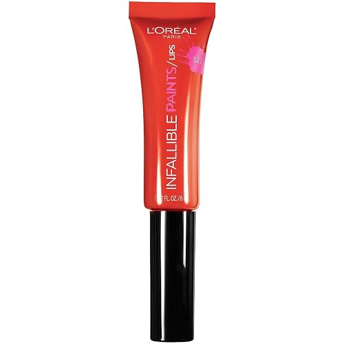 L'Oréal Paris Infallible PAINTS/LIPS, Orange Envy, 0.27 fl. oz.