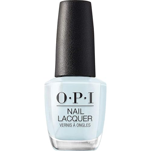 OPI Nail Lacquer It’s a Boy! | Opaque Soft Blue Crème Chip Resistant Nail Polish | Fast Drying, Streak Free