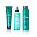 Lendan Full Volume Hair Care Kit for Fine Hair, Volumizing Shampoo 300ml, Treatment Cream 150ml, Volume Spray 200ml, Amplifex System, 3 Piece Set