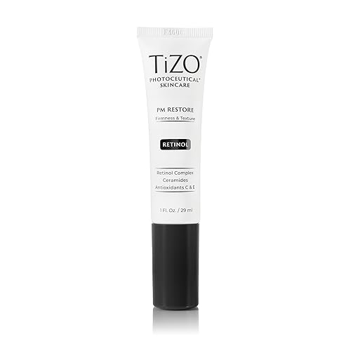 TIZO Photoceutical PM Restore, 1 Ounce (Pack of 1) for All Skin Types - Reduces Fine Lines and Wrinkles