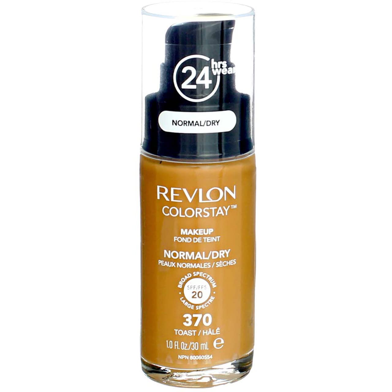 Revlon Colorstay Makeup For Normal To Dry Skin, Toast (370)