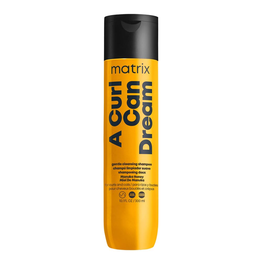 Matrix A Curl Can Dream Deep Cleansing Shampoo | Clarifying| Preserves Curl Pattern, Removes Build Up | For Curly & Coily Hair | Silicone & Paraben