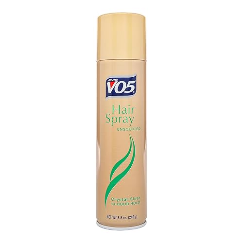 Alberto VO5 Crystal Clear Hairspray, Unscented 8.5 oz (Pack of 2)