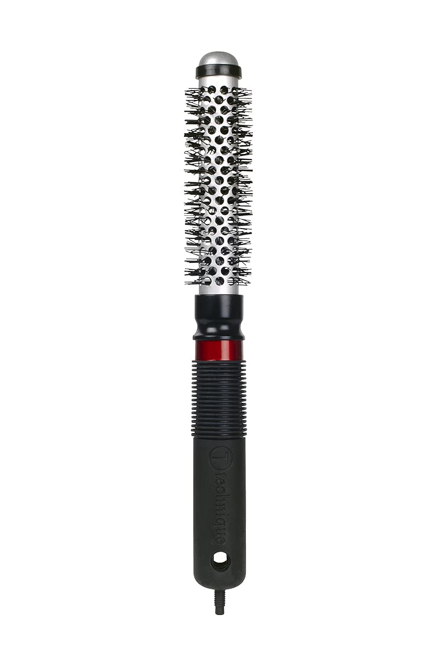 Cricket Technique Thermal Hair Brush #300 0.75” for Blow-Drying, Curling, and Styling - Heat-Retaining Barrel with Anti-Static Tourmaline Bristles