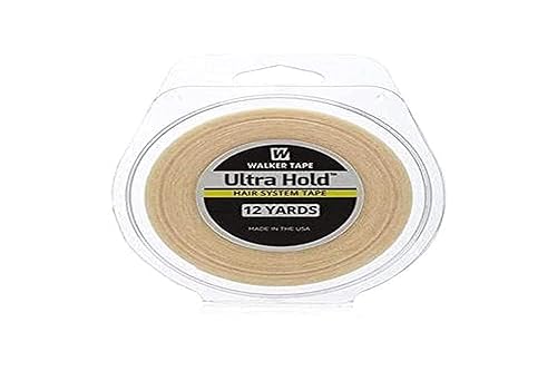 Ultrahold WKR-UHT-M2 Clear Authentic Walker Tape, 3/4" Width, 12yds Length