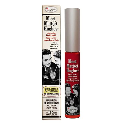 theBalm Meet Matt(e) Hughes Long Lasting Liquid Lipstick 0.25 Fl Oz (Pack of 1)