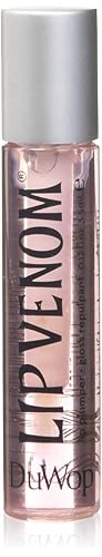 DuWop Cosmetics Original Lip Venom - Lip Plumping Gloss to Plump and Moisturize, Pink (1-Pack)